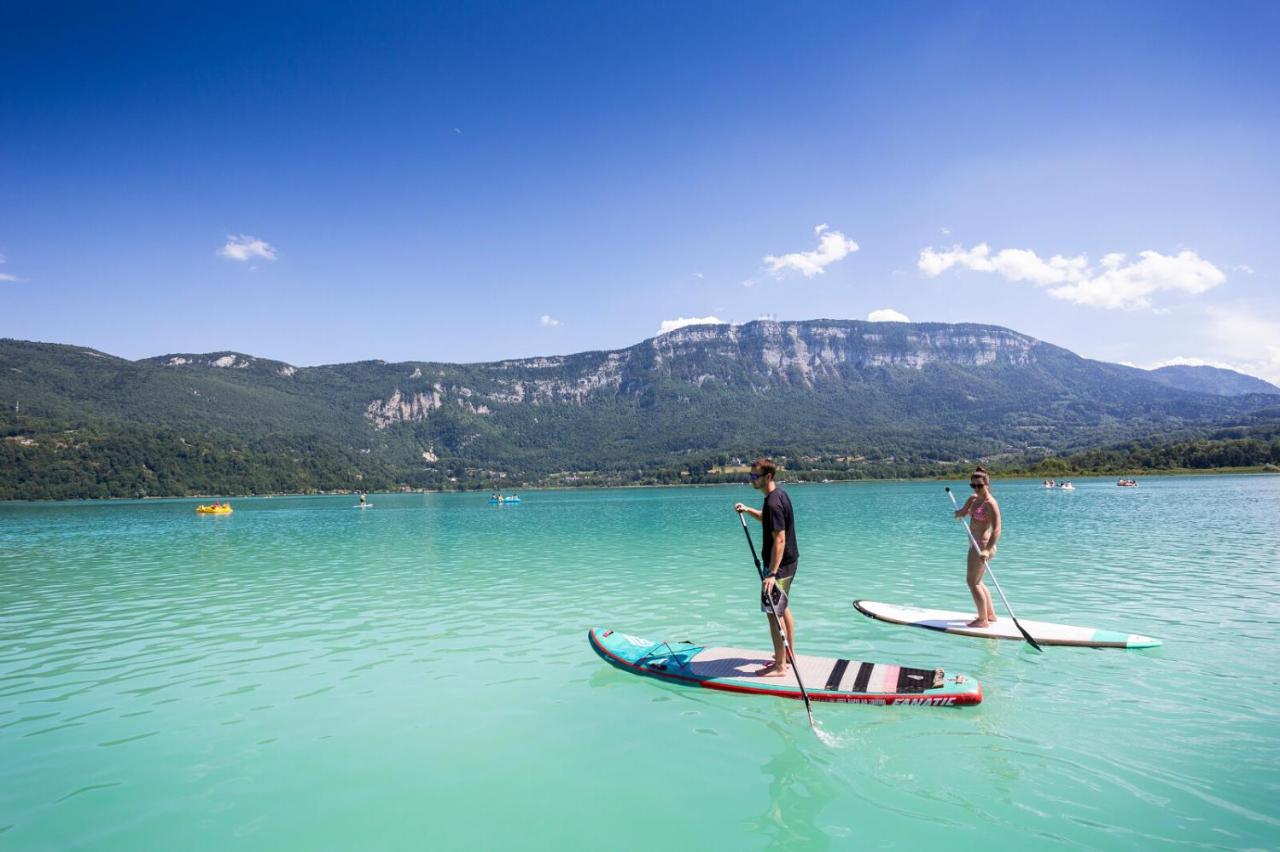 Huttopia Lac D'Aiguebelette Saint-Alban-de-Montbel Eksteriør billede
