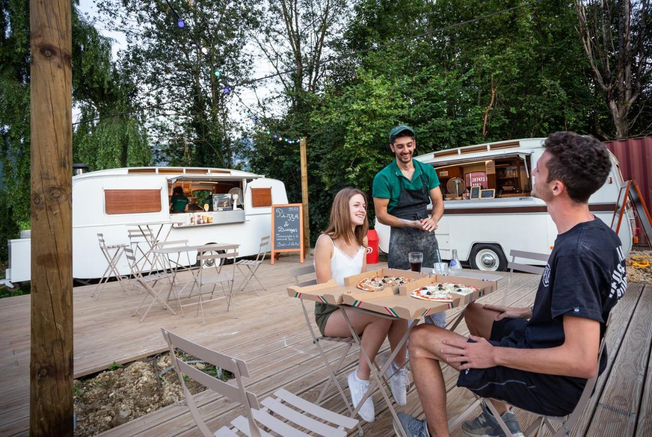 Huttopia Lac D'Aiguebelette Saint-Alban-de-Montbel Eksteriør billede