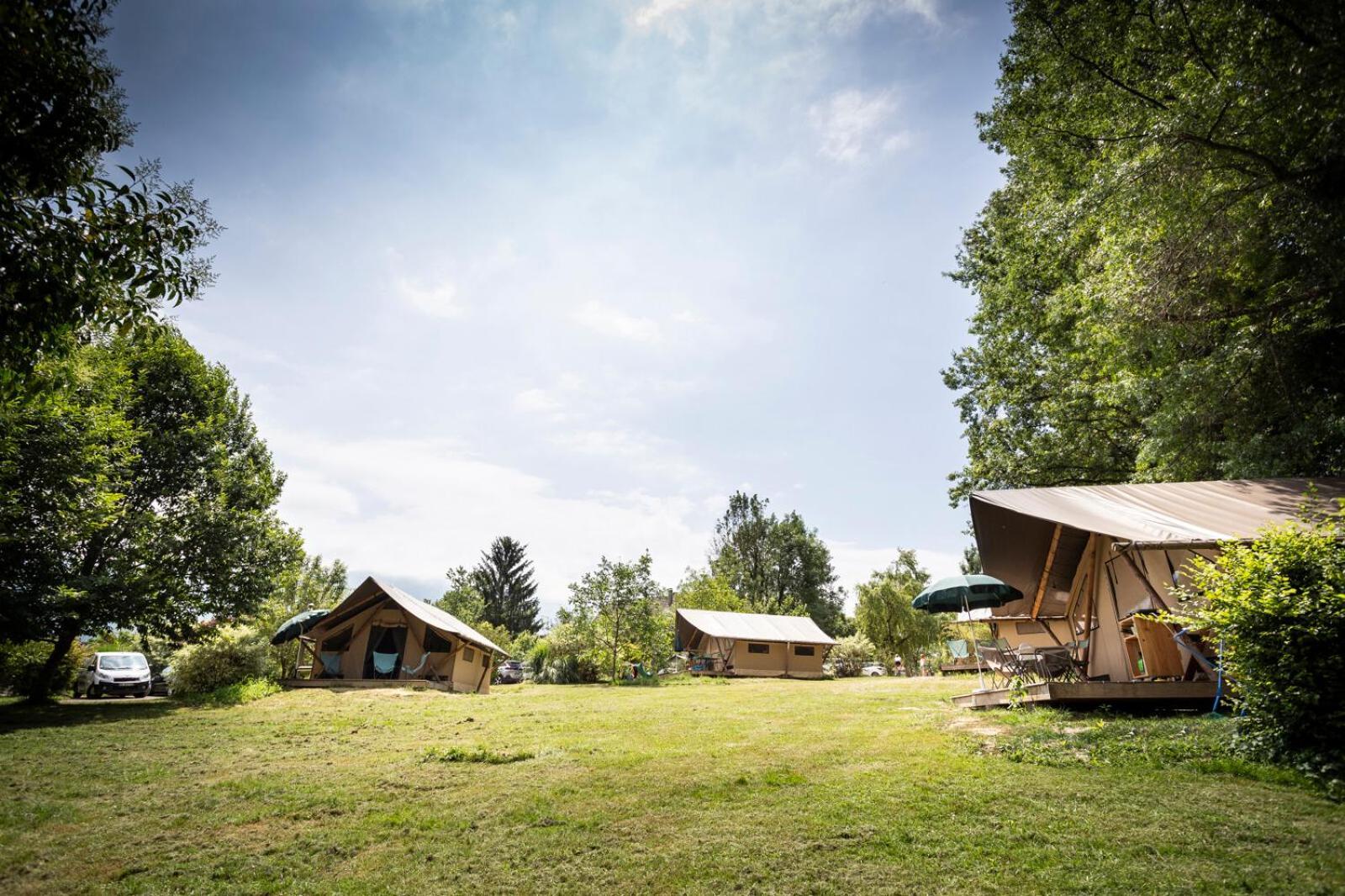 Huttopia Lac D'Aiguebelette Saint-Alban-de-Montbel Eksteriør billede